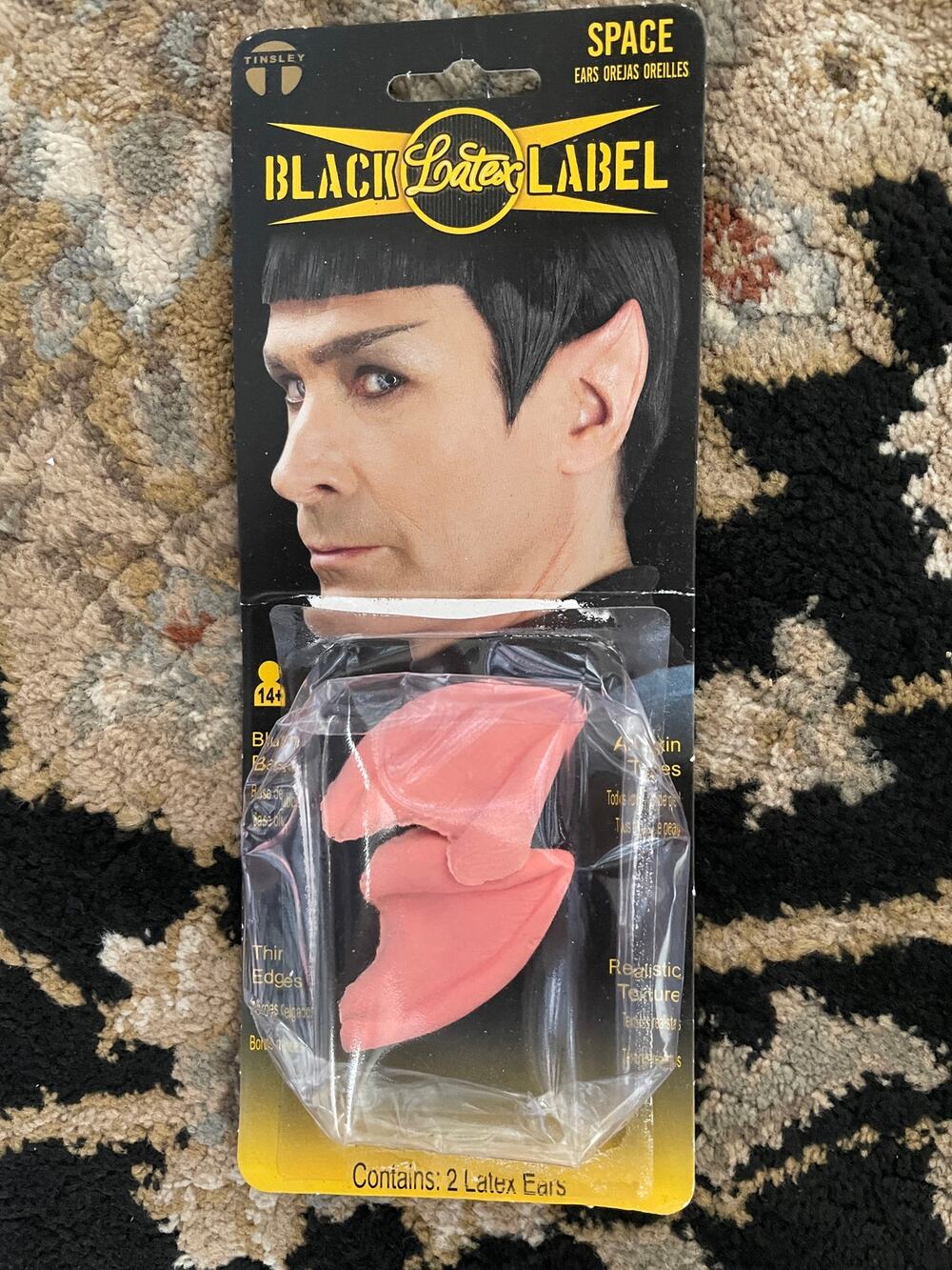 LATEX VULCAN ALIEN ELF FAIRY EARS HALLOWEEN COSTUME MAKEUP DFBLL001